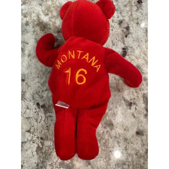 Joe Montana 16 San Francisco 49ers NFL Plush Salvino's Bammers Super Bowl Series - Picture 4 of 9